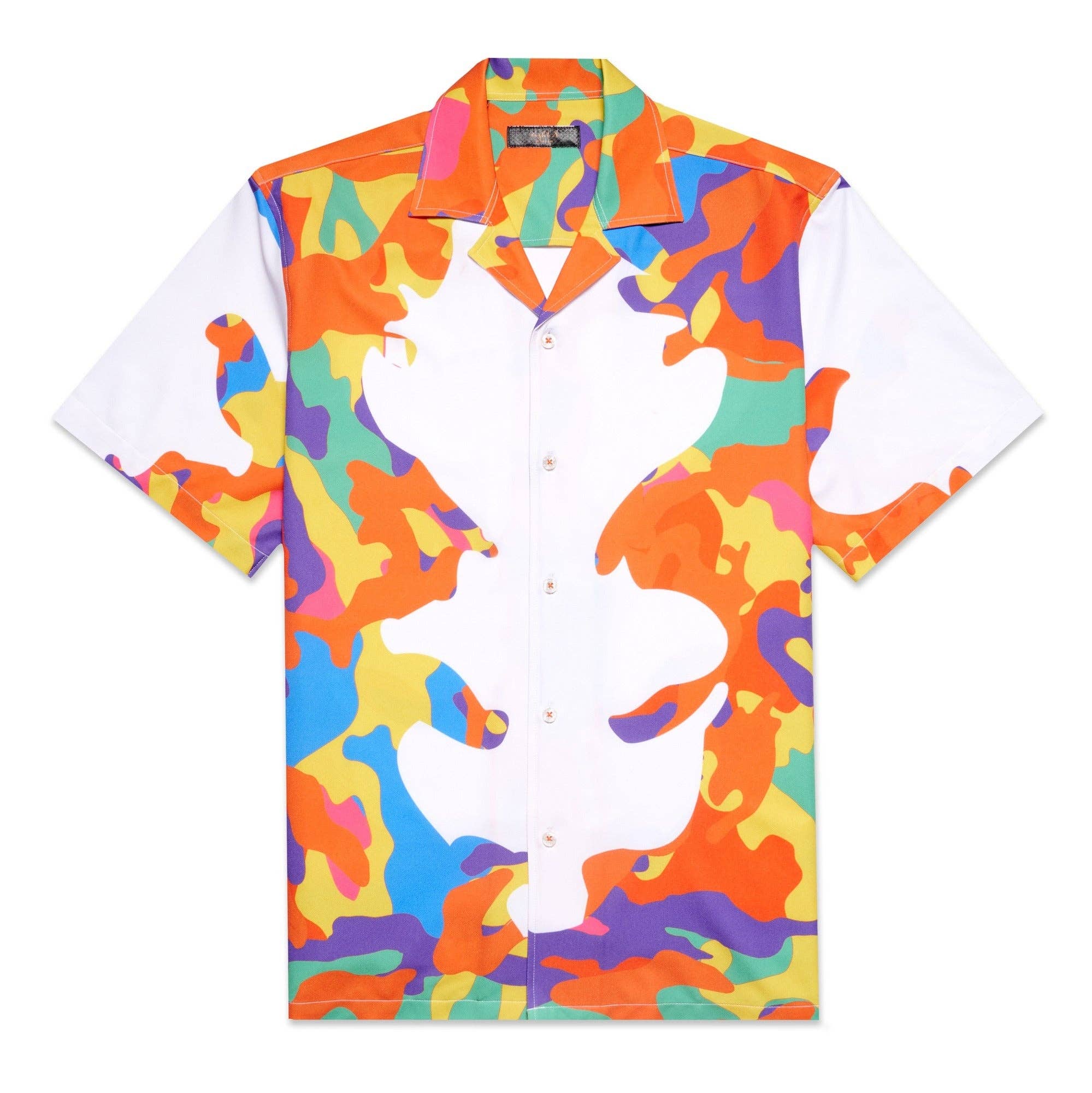 Rorschach Short Sleeve Button Up Shirt