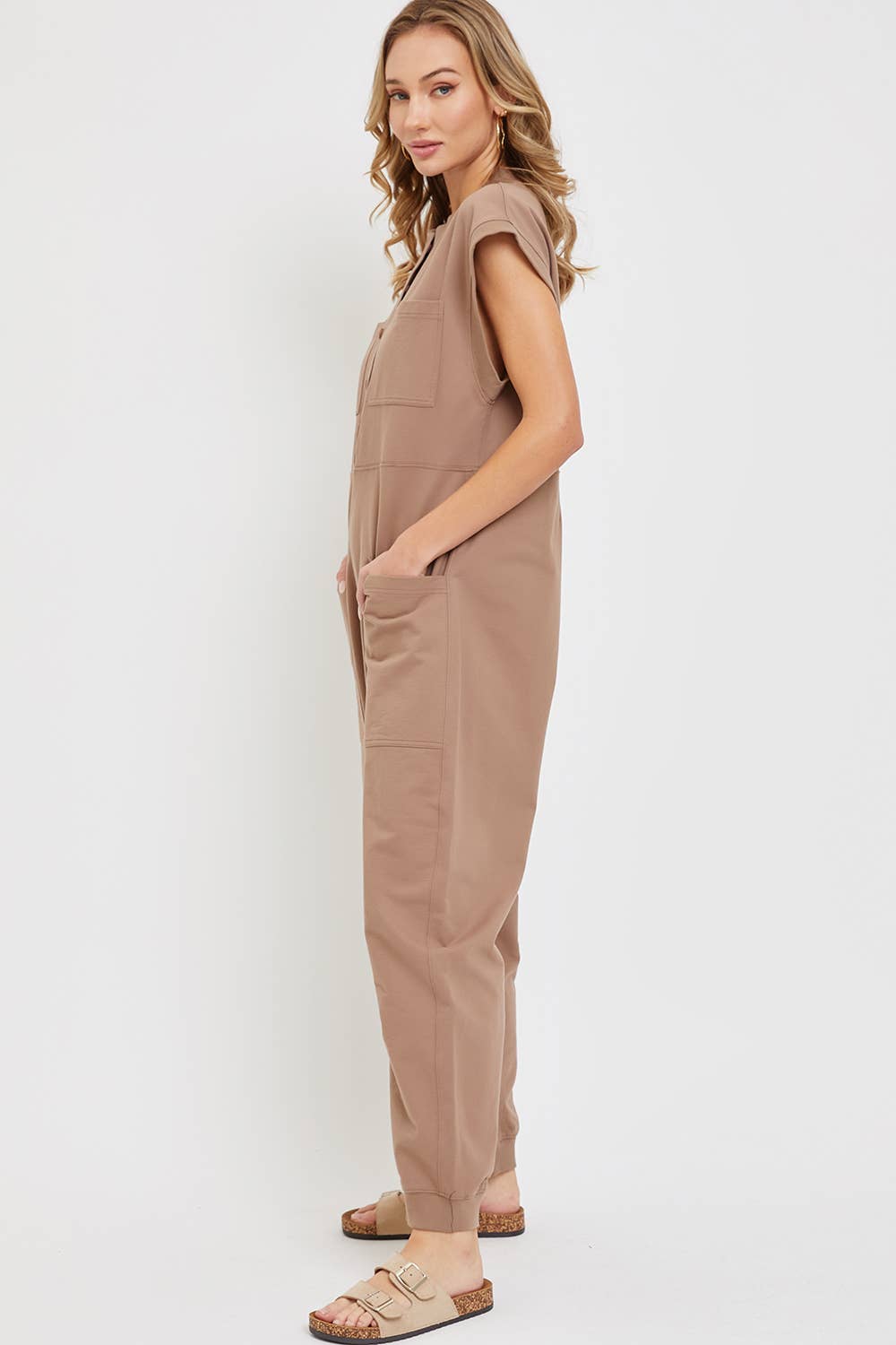 SOFT COTTON HARMES ONE-PIECE JUMPSUIT