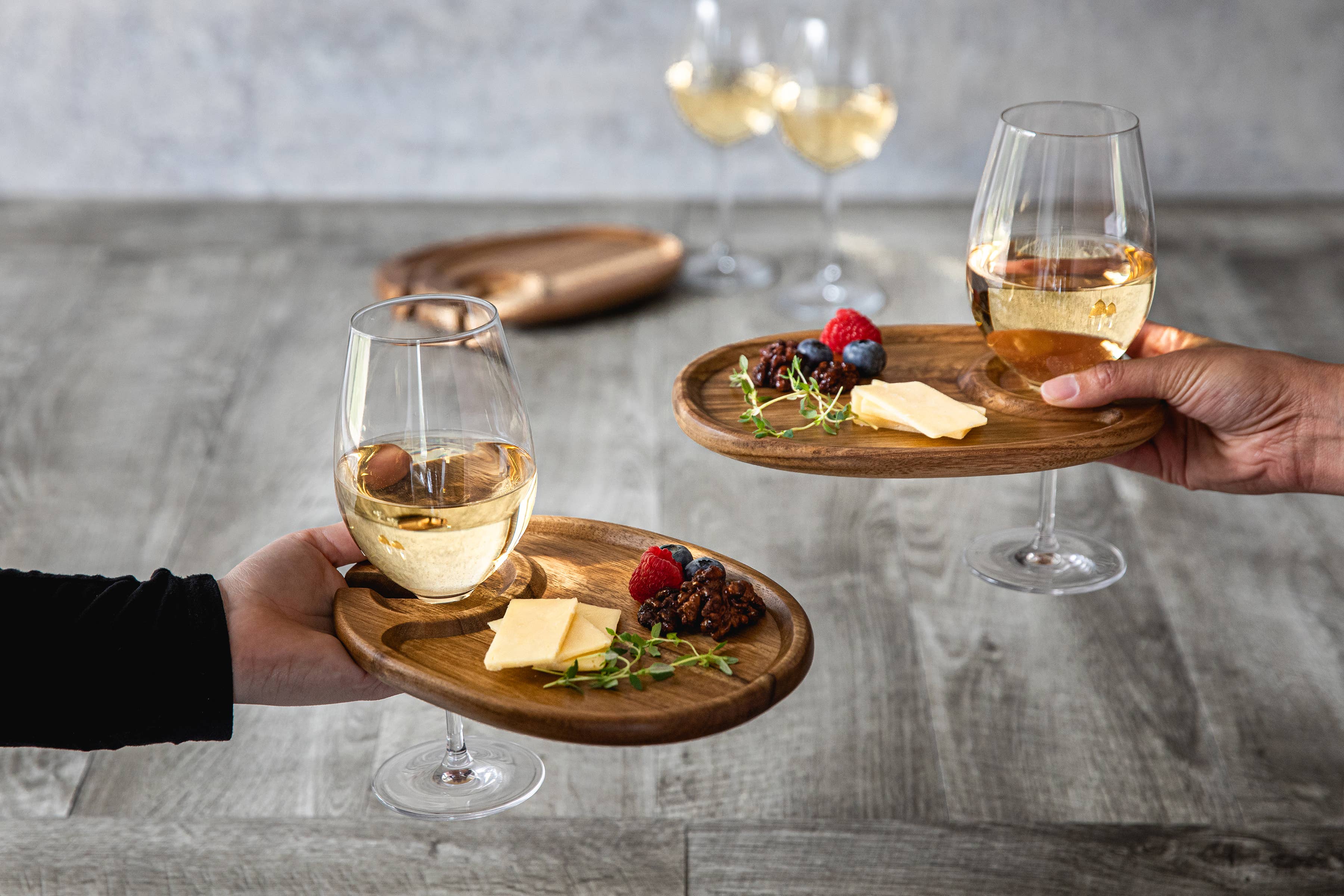 Wine Appetizer Plate Set Of 4 - Core