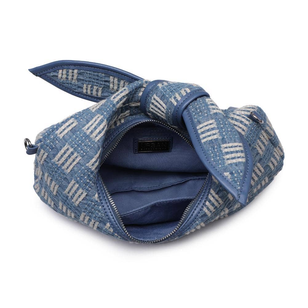 Paloma Knot Straw Crossbody