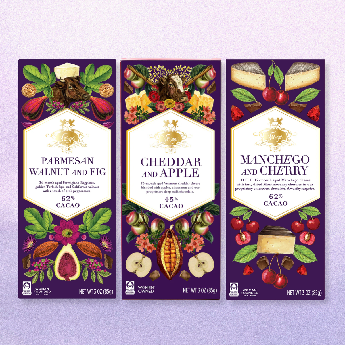 Vosges Cheese & Dark Chocolate Bar