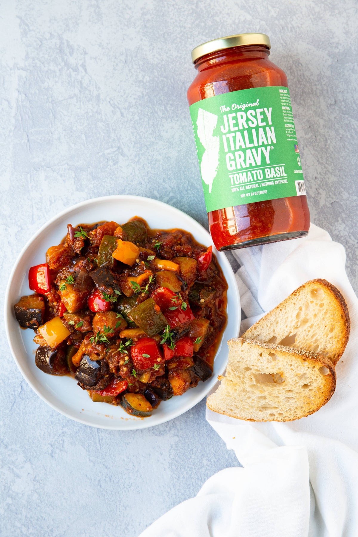 Jersey Italian Gravy Tomato Basil - 24 oz.