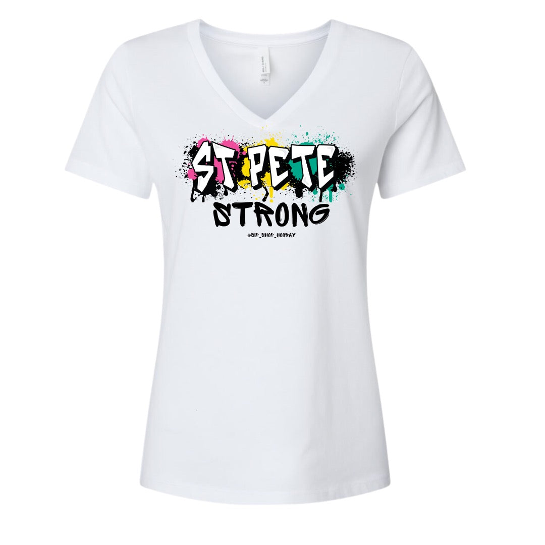 SSH St Pete Strong V-Neck T-Shirt