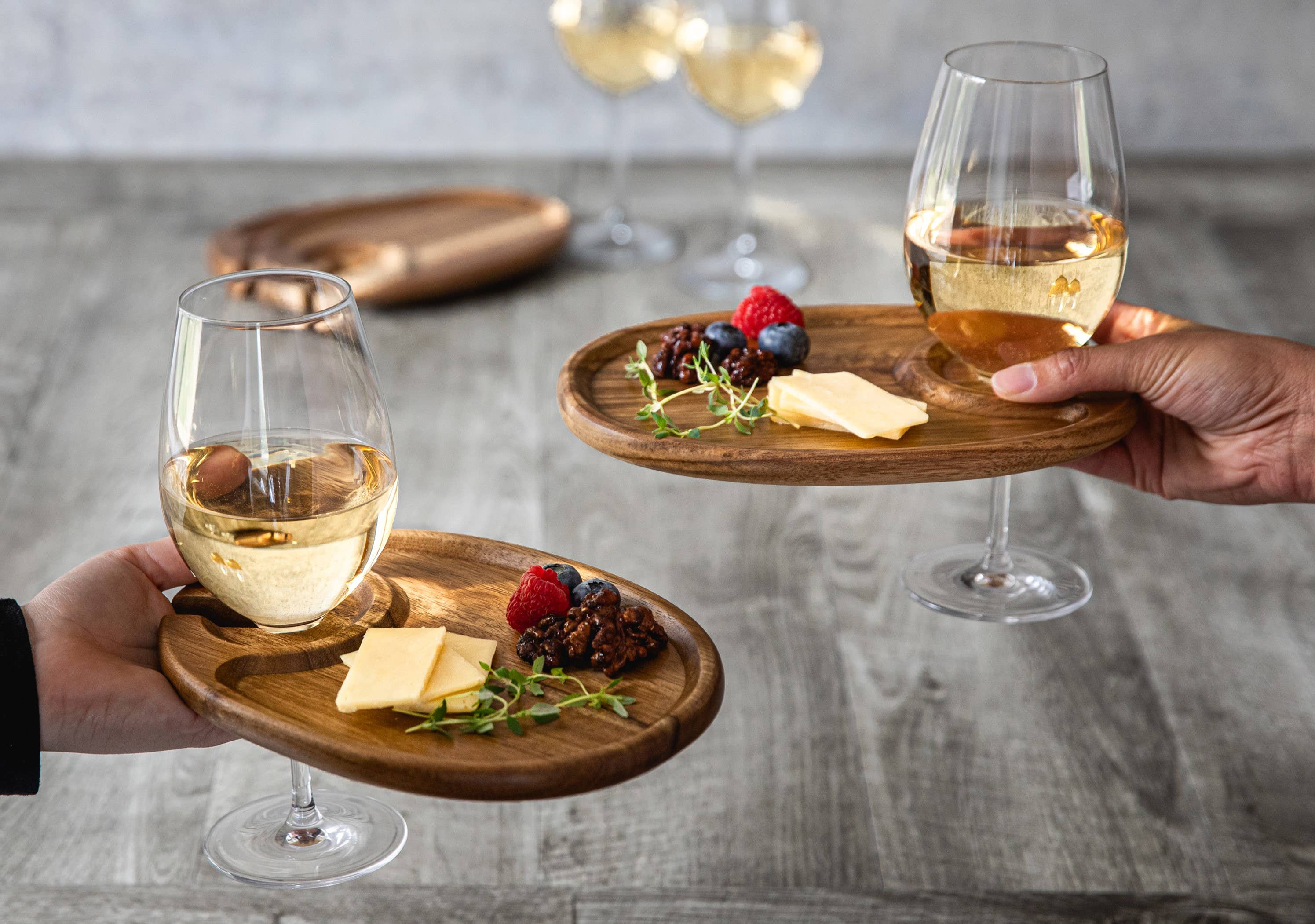 Wine Appetizer Plate Set Of 4 - Core