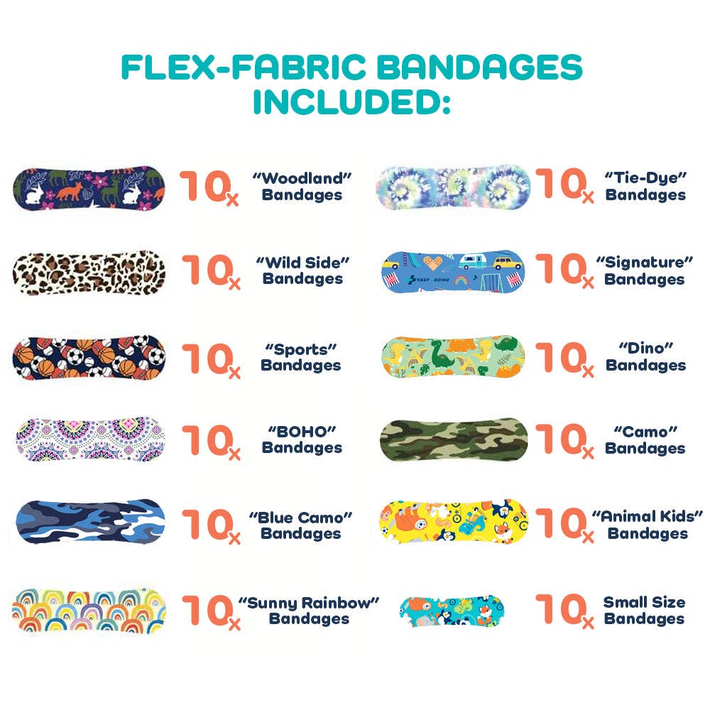 First Aid SuperKit (270 pcs) (Rainbow)