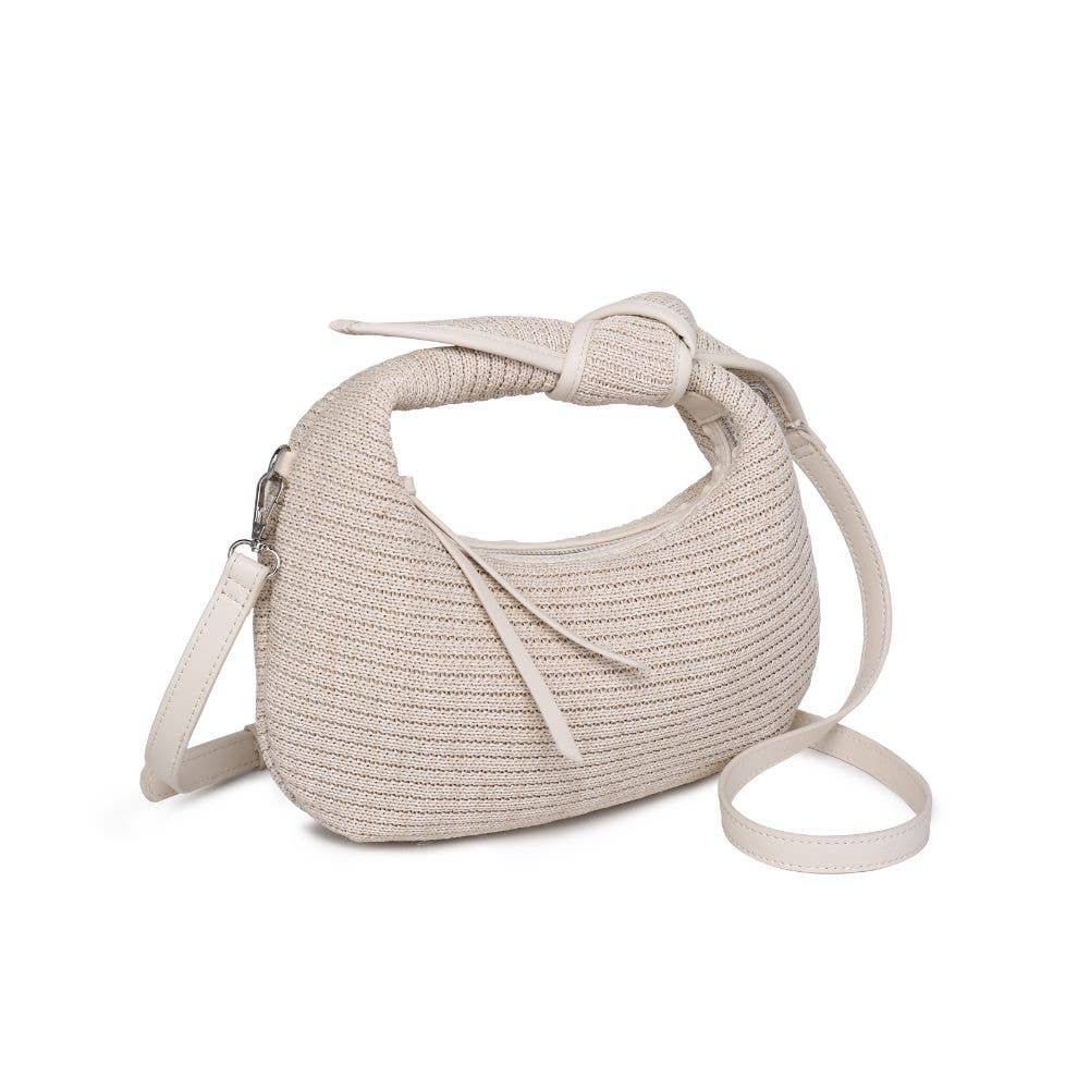 Paloma Knot Straw Crossbody