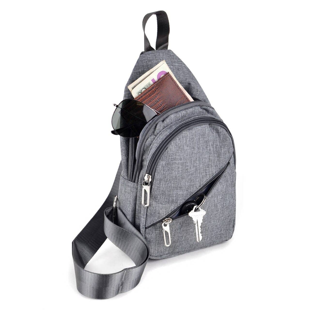 Crossbody Sling Bag - Navy