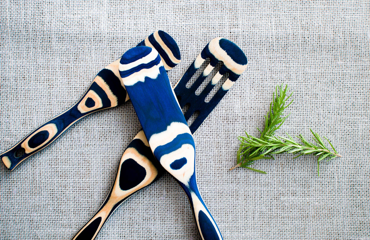 IB 11" Blue Pakka Spurtle