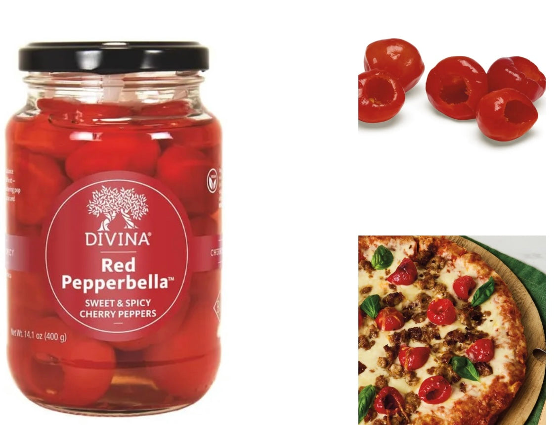 Divina Red Pepperbella Cherry Peppers