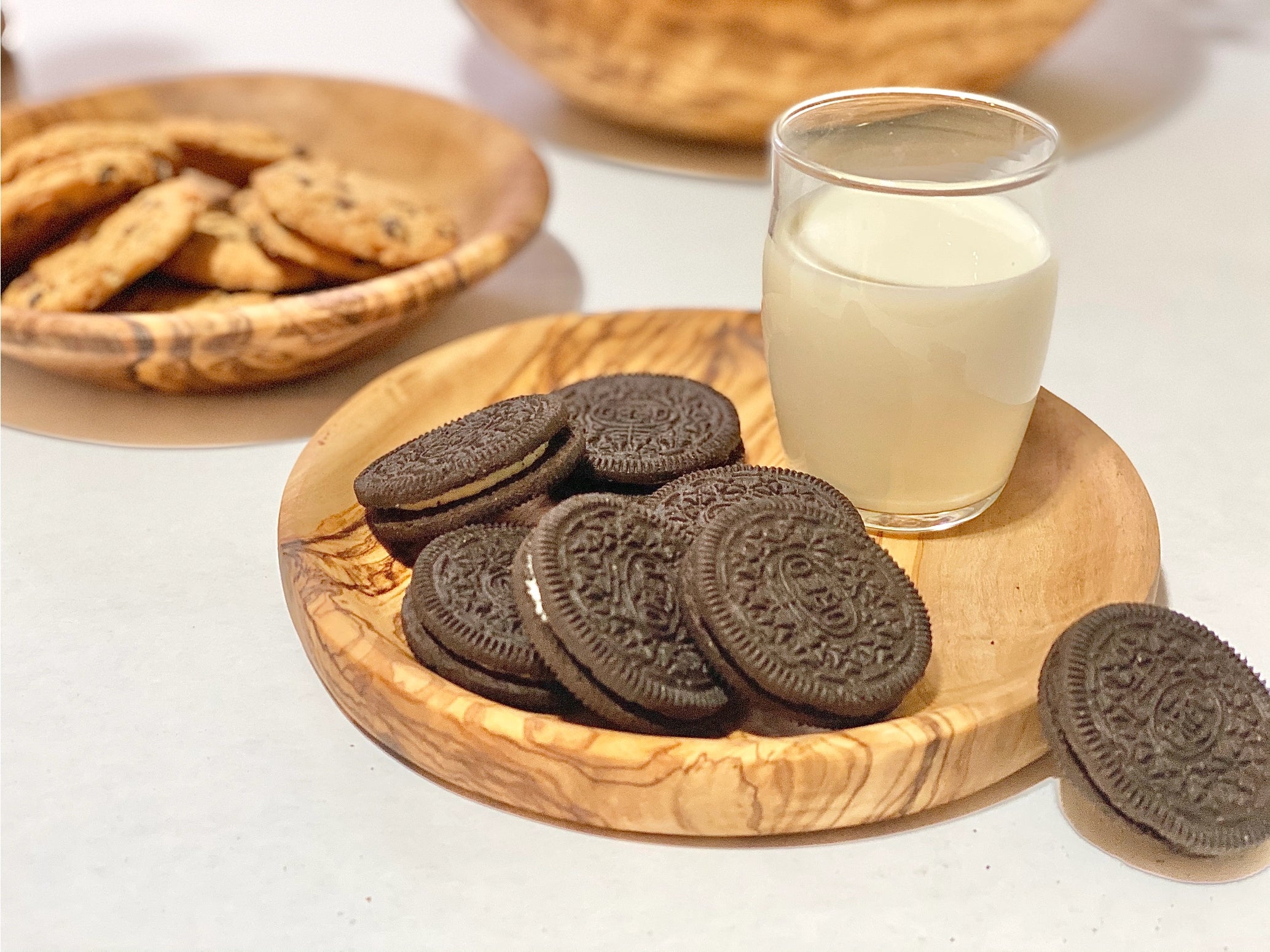 Olive Wood Side Plate