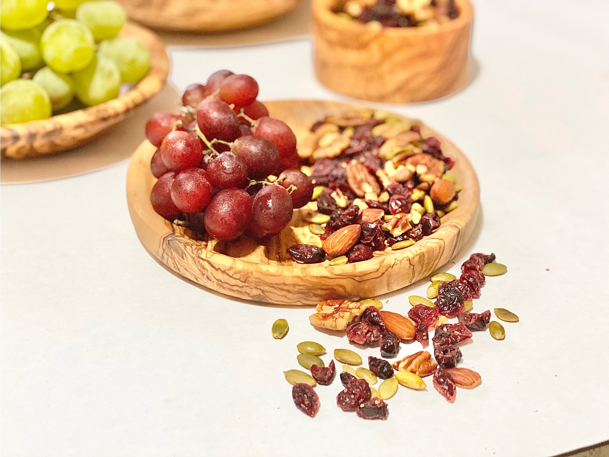 Olive Wood Side Plate