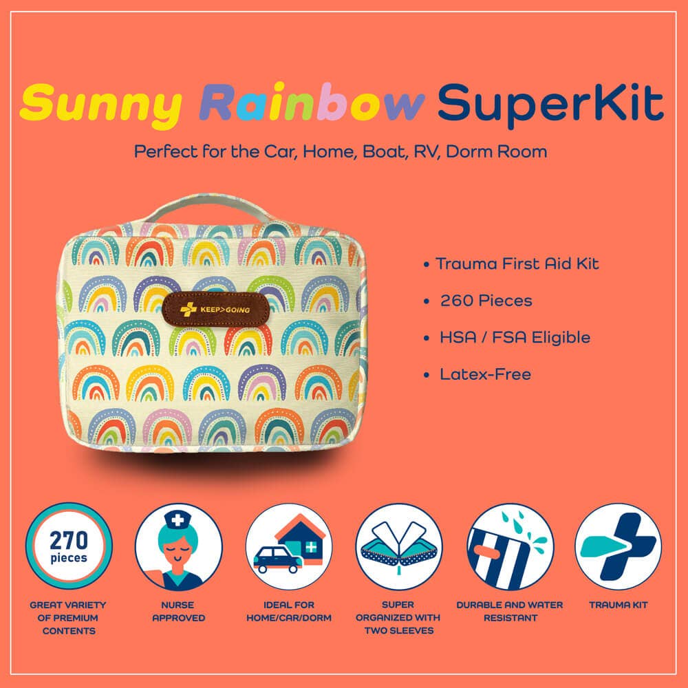 First Aid SuperKit (270 pcs) (Rainbow)