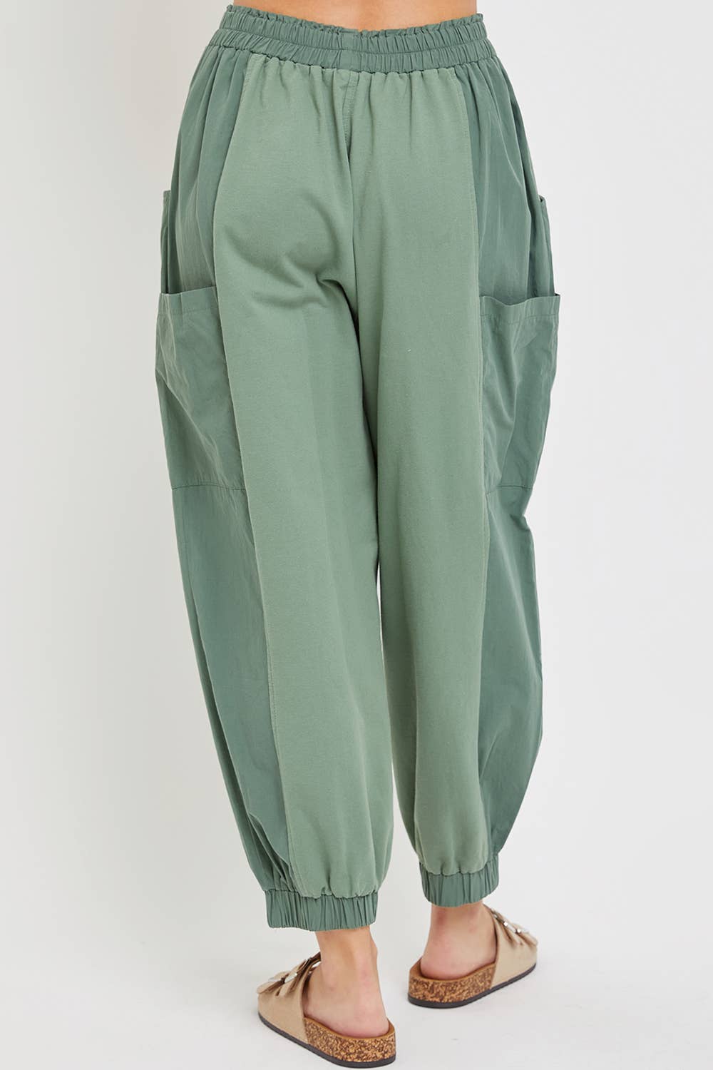 CASUAL COMFY WIDE-LEG HARMES JOGGERS