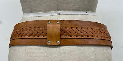 Brown Leather Belt