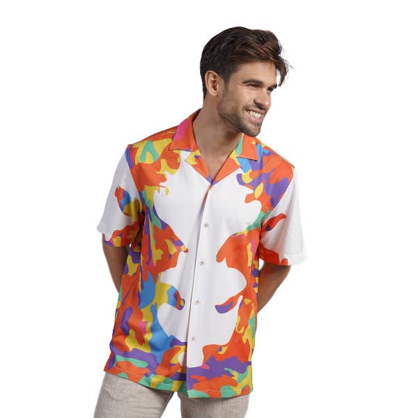 Rorschach Short Sleeve Button Up Shirt