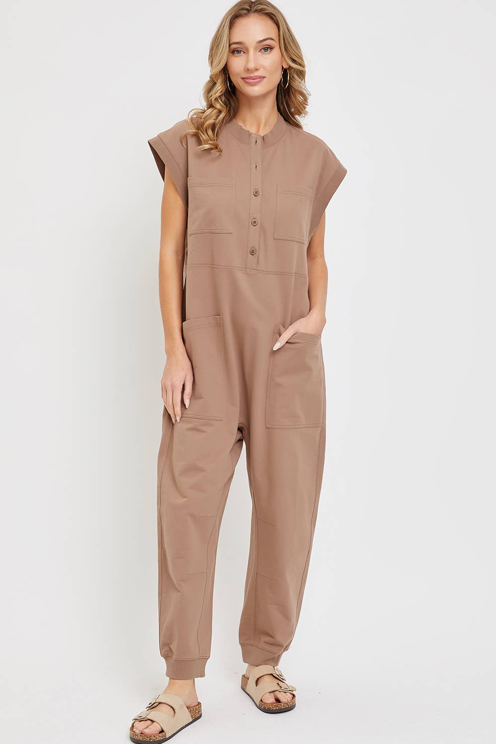 SOFT COTTON HARMES ONE-PIECE JUMPSUIT