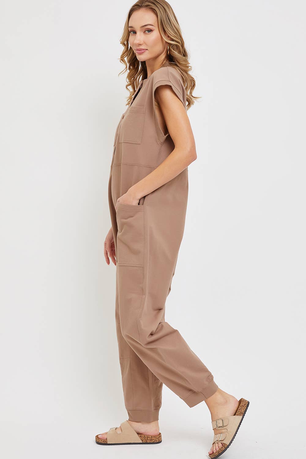 SOFT COTTON HARMES ONE-PIECE JUMPSUIT