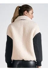 Colorbloc Faux Fur Jacket