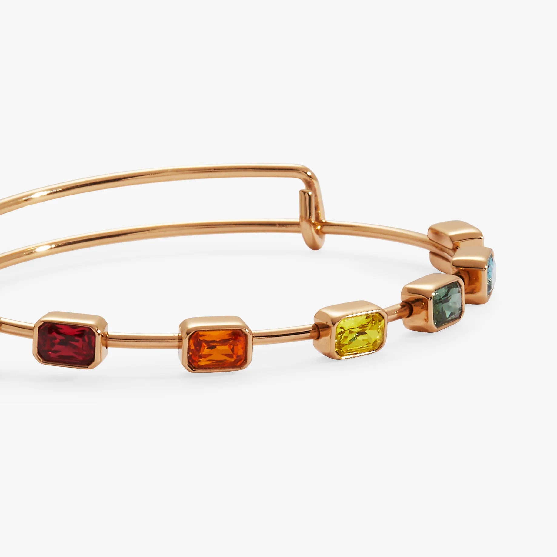 Rainbow In-Line Stone Bangle