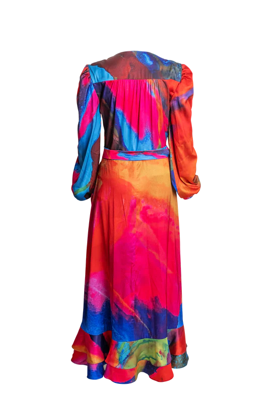 Carrie Wrap Dress- Land of Oz