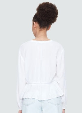 Lace Tied Blouse