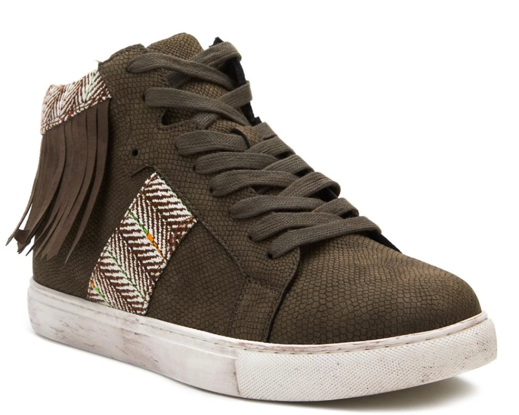 Slinky Olive Vegan Sneakers