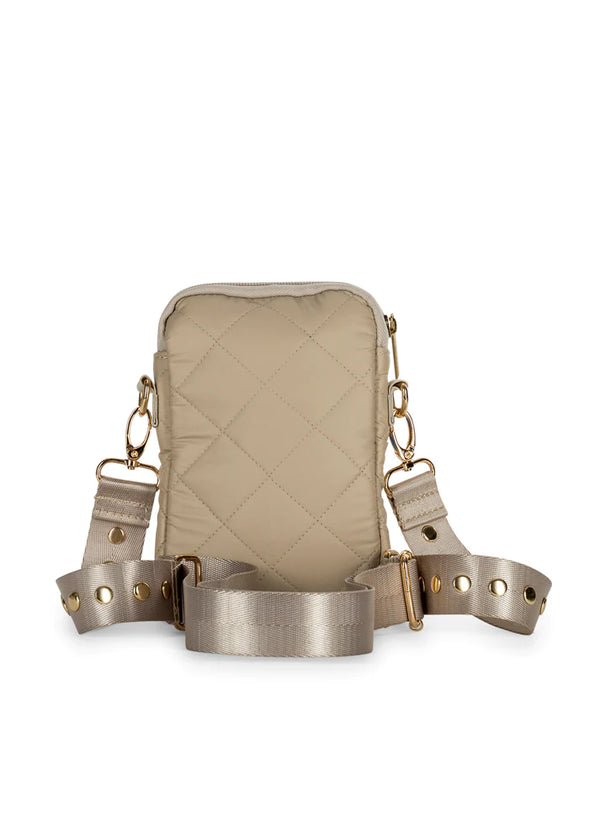 Casey Cell Phone Bag- Buff
