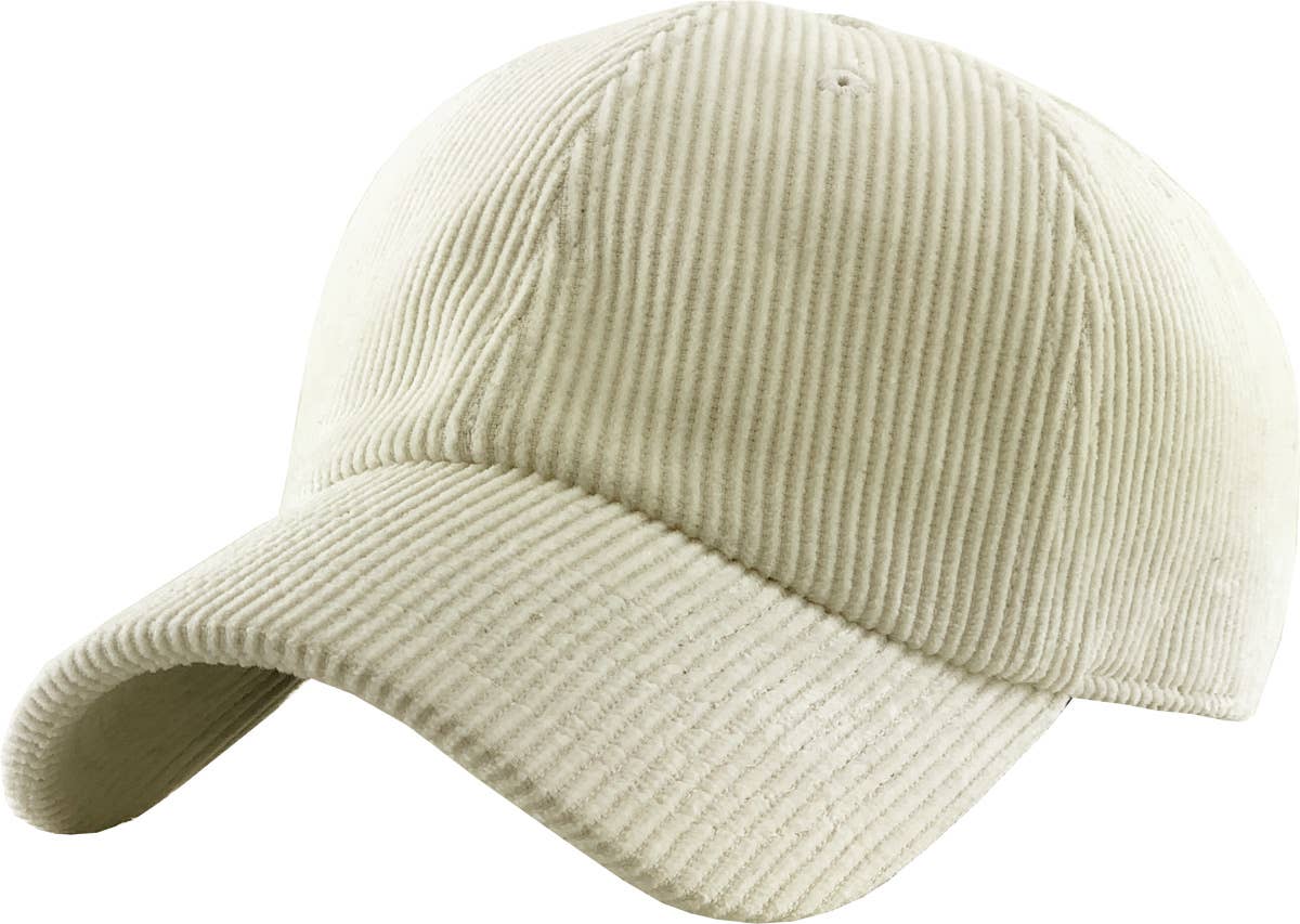 CORDUROY BASEBALL CAP