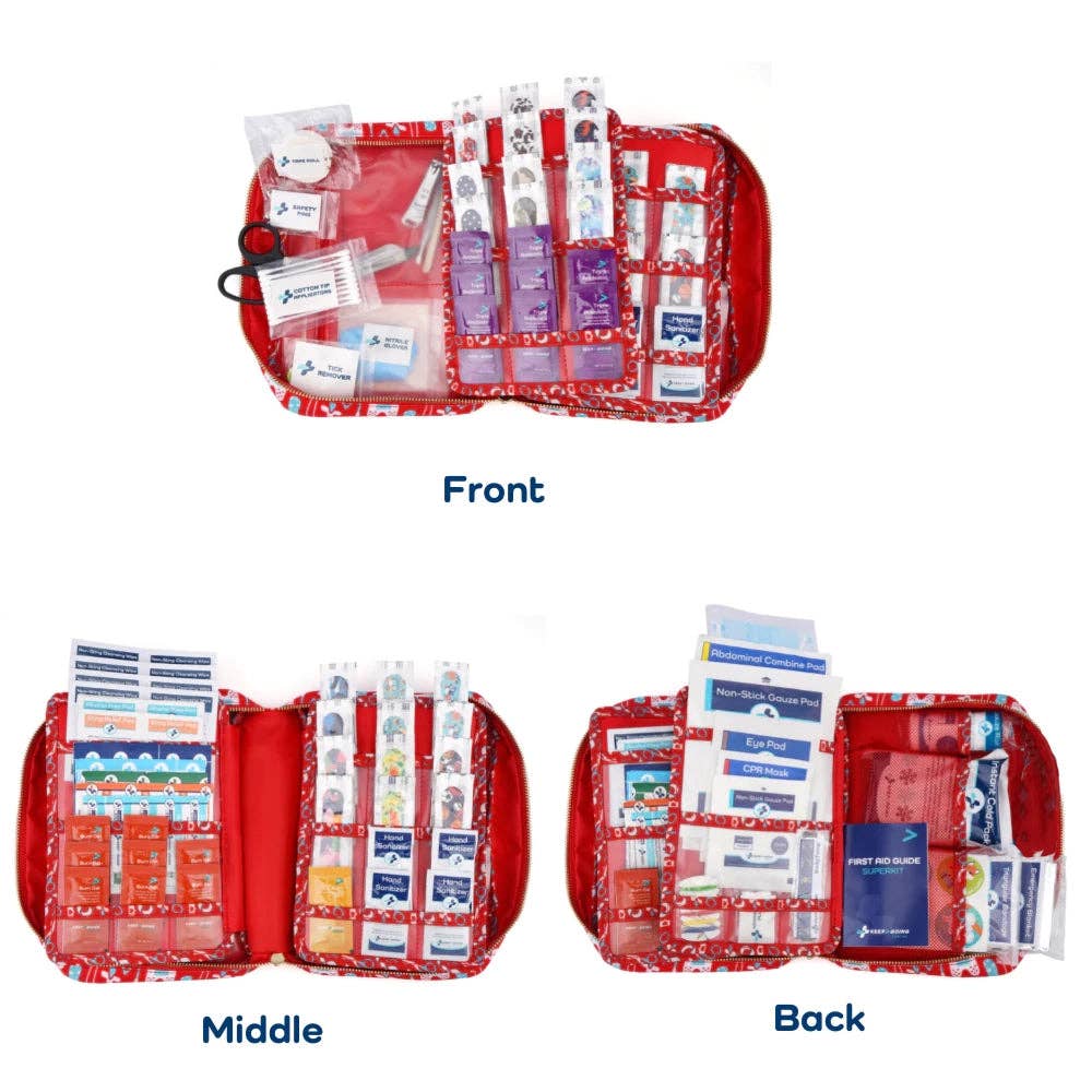 First Aid SuperKit (270 pcs) (Red)