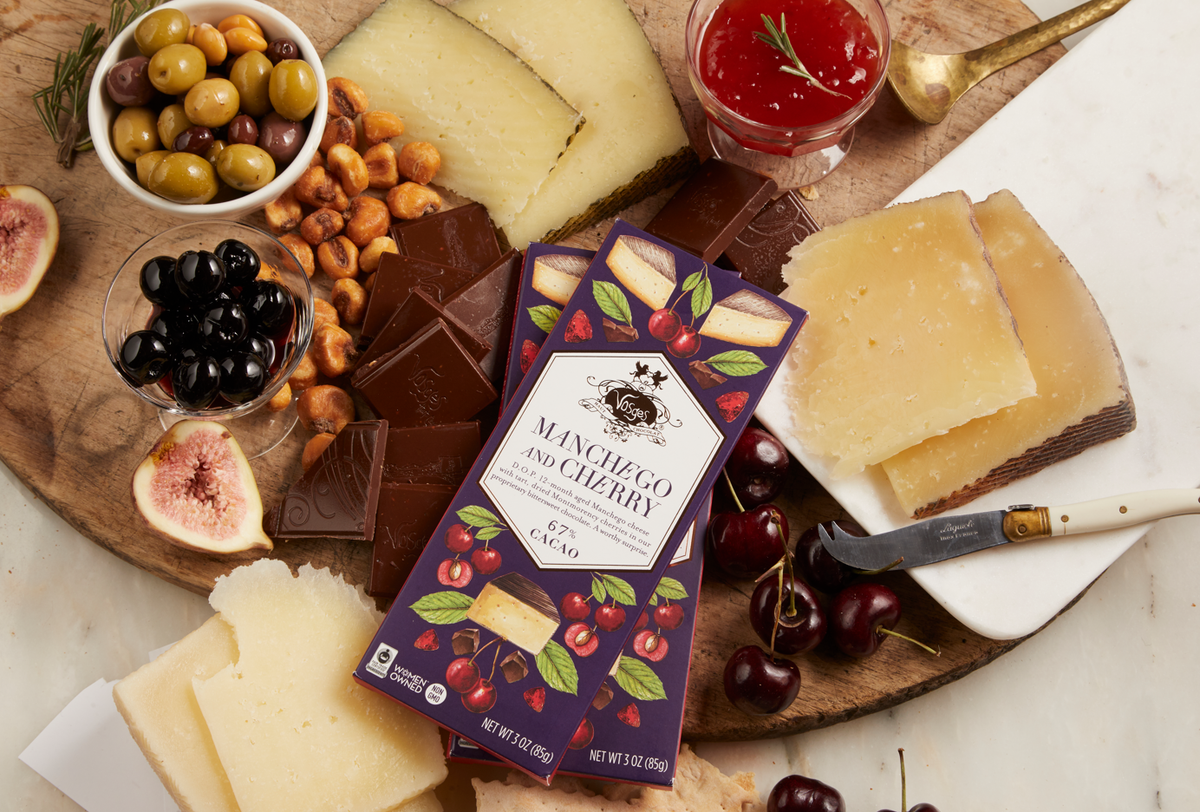 Vosges Cheese & Dark Chocolate Bar