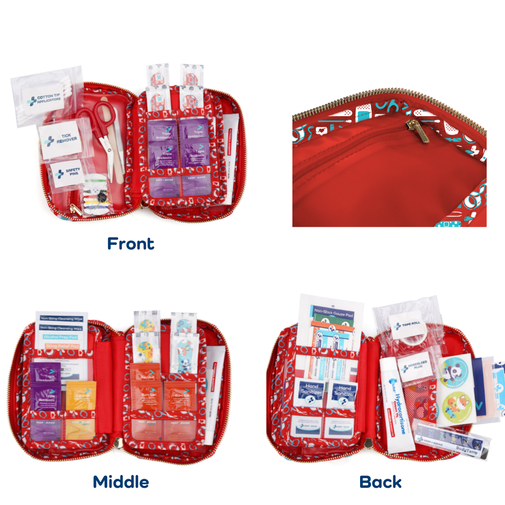 First Aid GoKit (130 PCS) (Red)