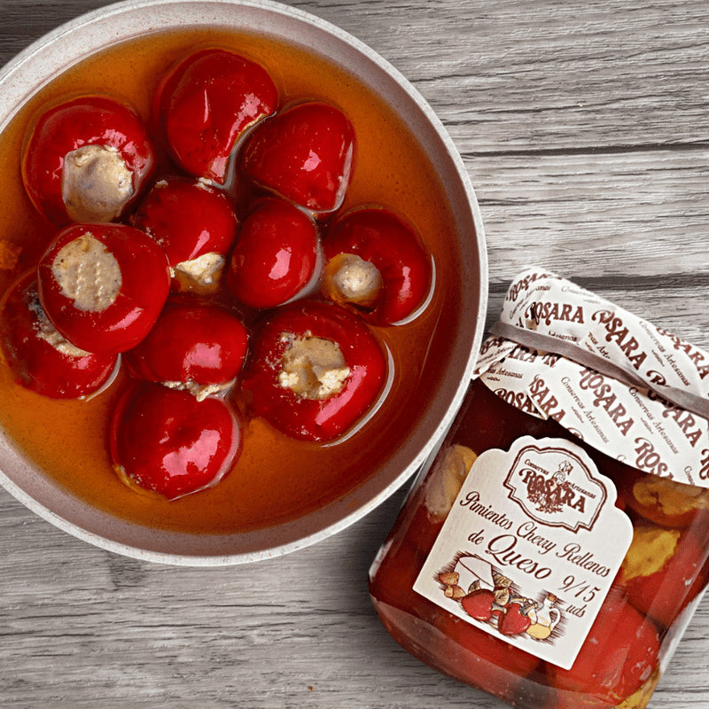 Navarra Cherry peppers stuffed w/cheese