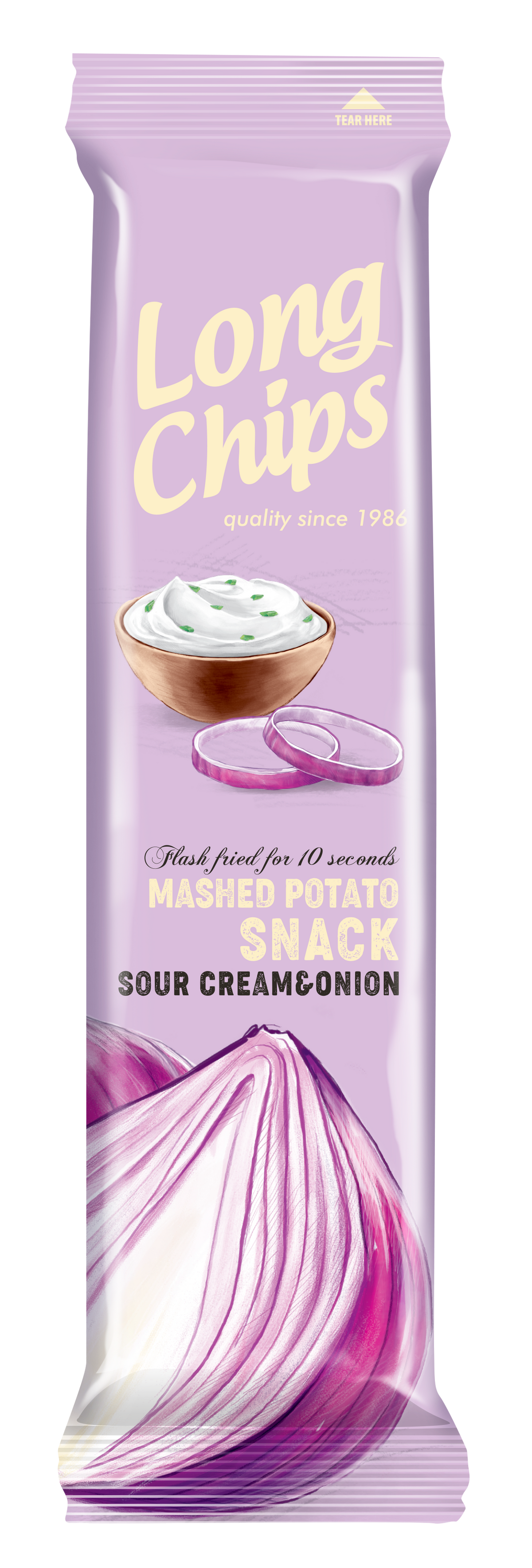 Long Potato Chips Sour Cream & Onion 75g/2.6oz