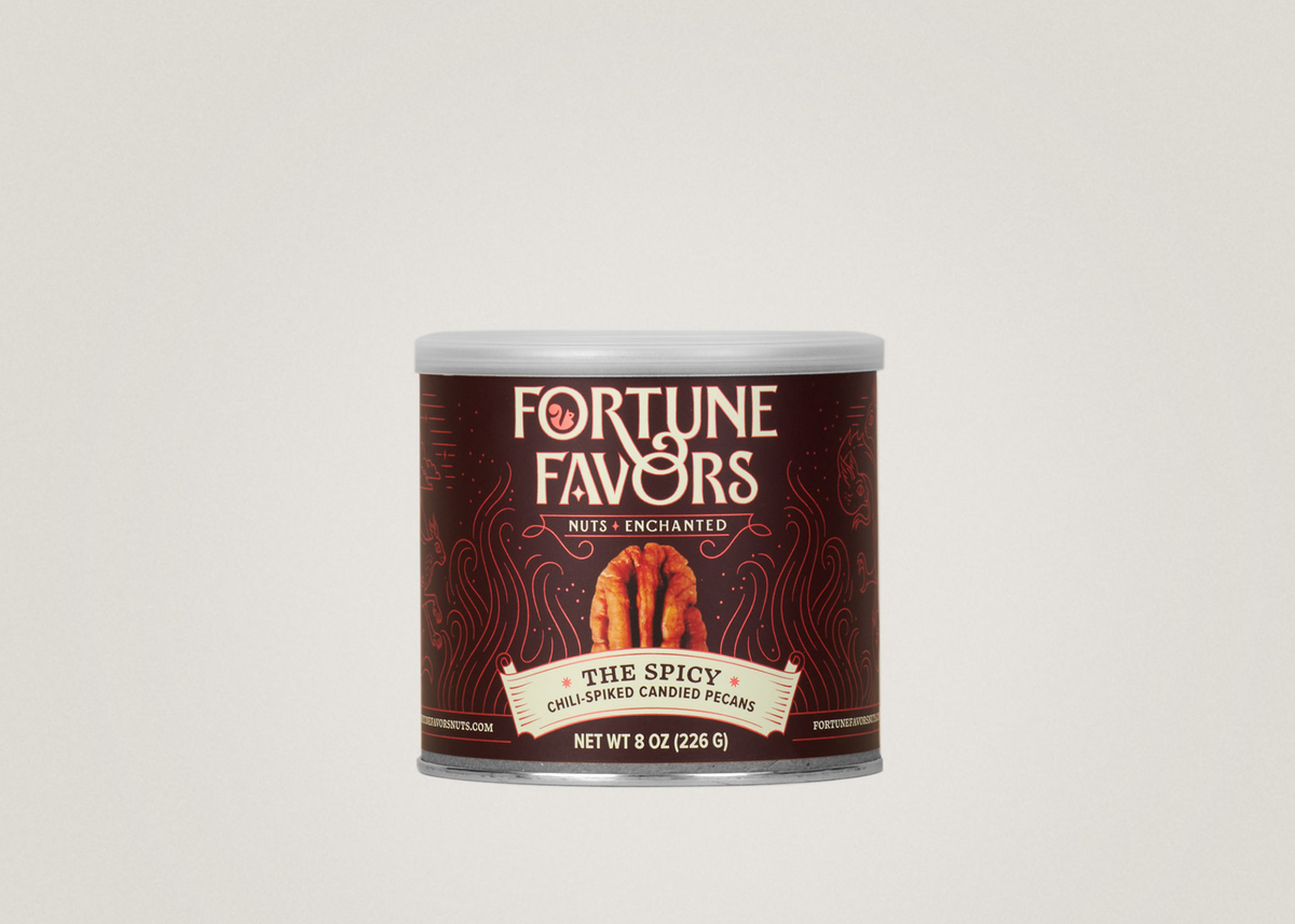 8oz Fortune Favors The Spicy Candied Pecans