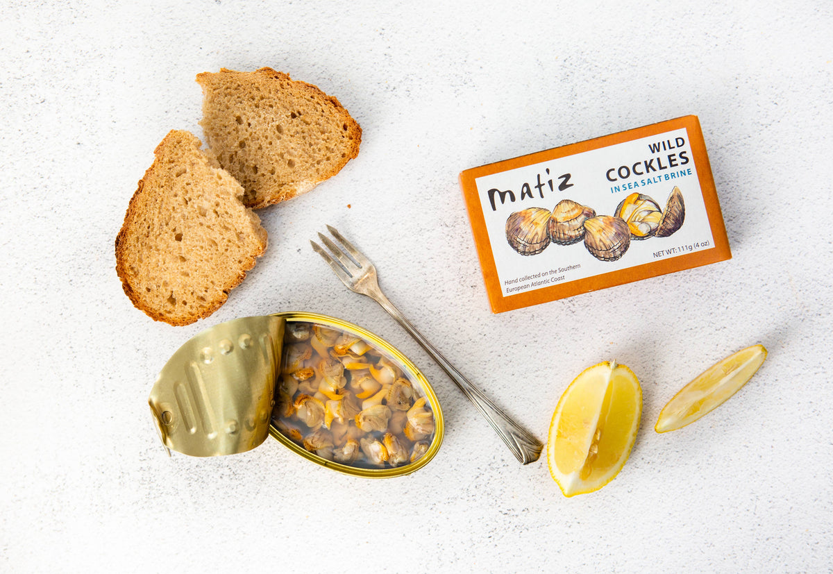 Matiz Berberechos in Brine - 4 oz Tin