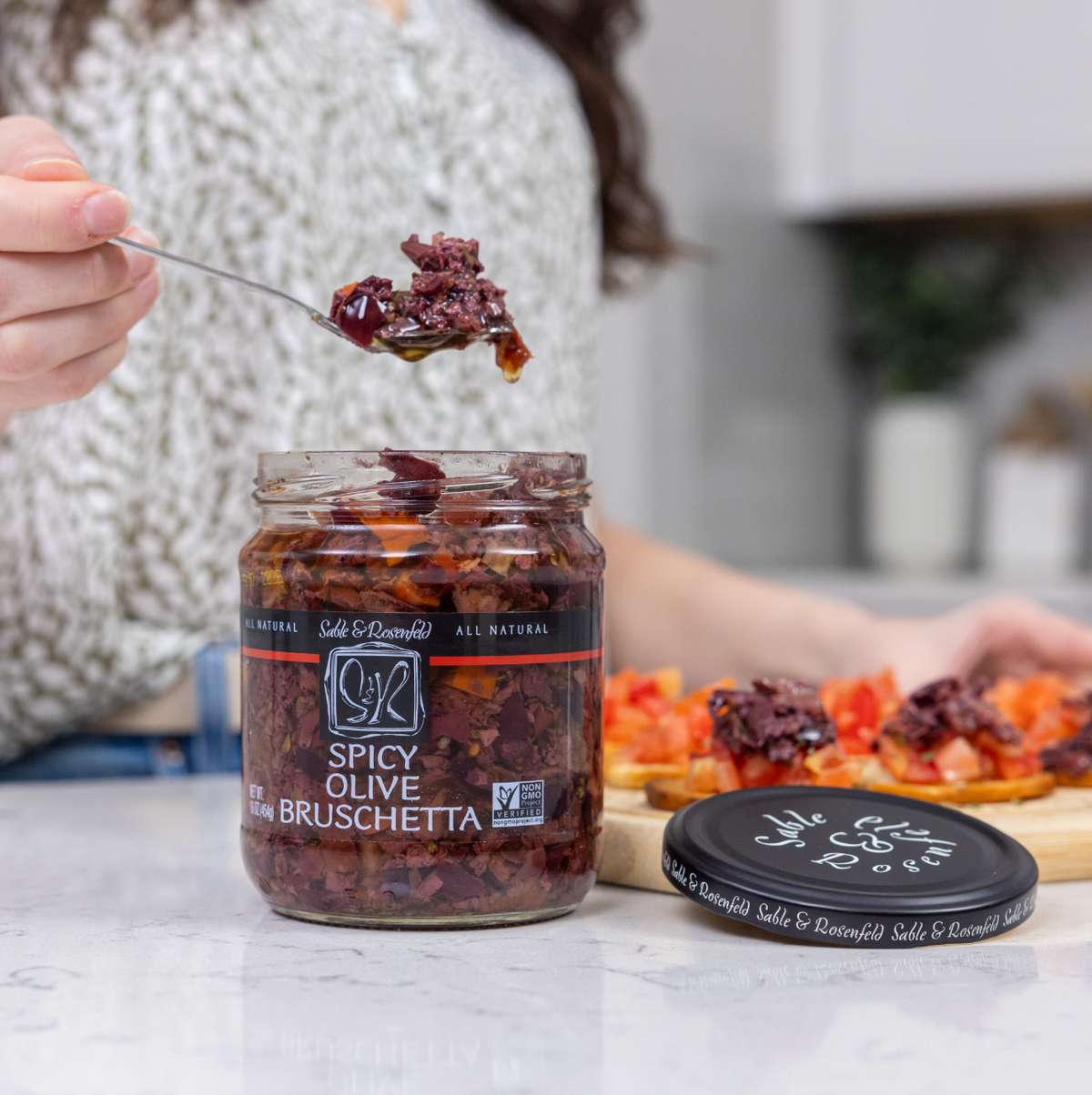 Sable & Rosenfeld Spicy Bruschetta 16oz / 6
