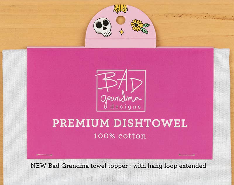 Festive as Fuck Tea Towel Four Pack | Funny Dishtowel