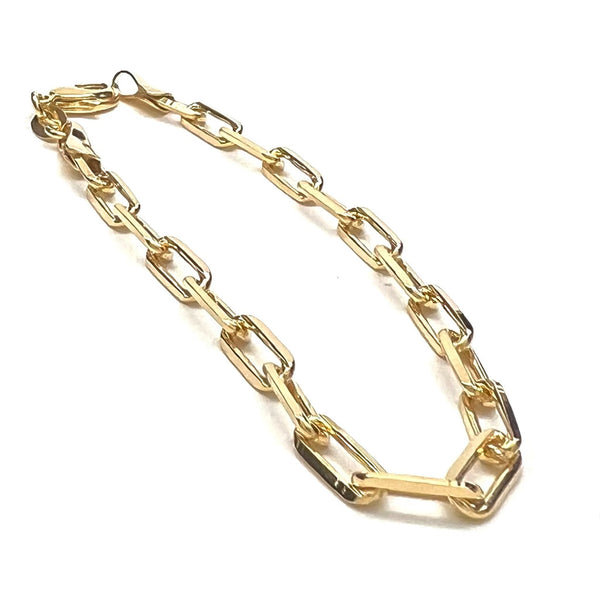Paperclip Bracelet - 14K GF