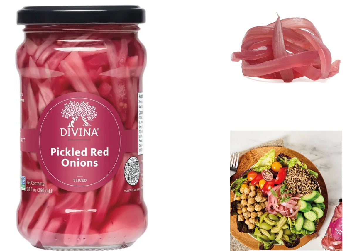 Divina Sliced Pickled Red Onions