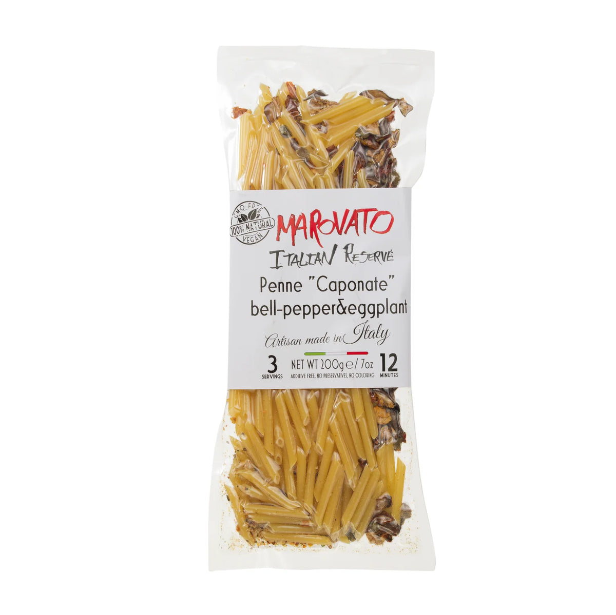 Marovato Penne "Caponate" Paprika and Eggplant