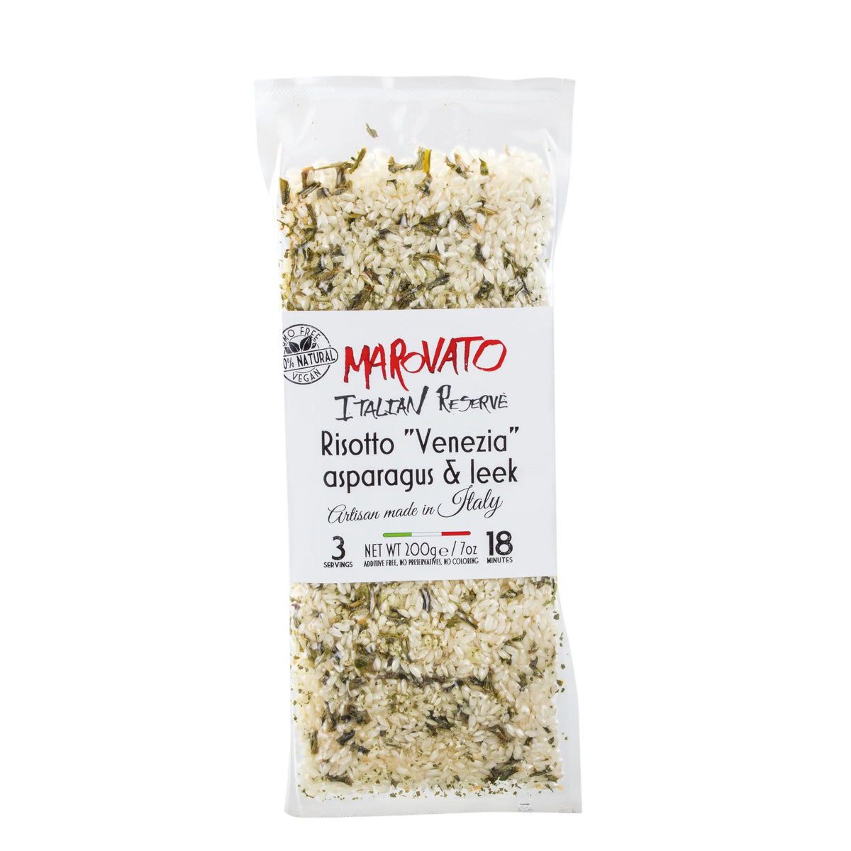Marovato Risotto "Venezia" Asparagus and Leek