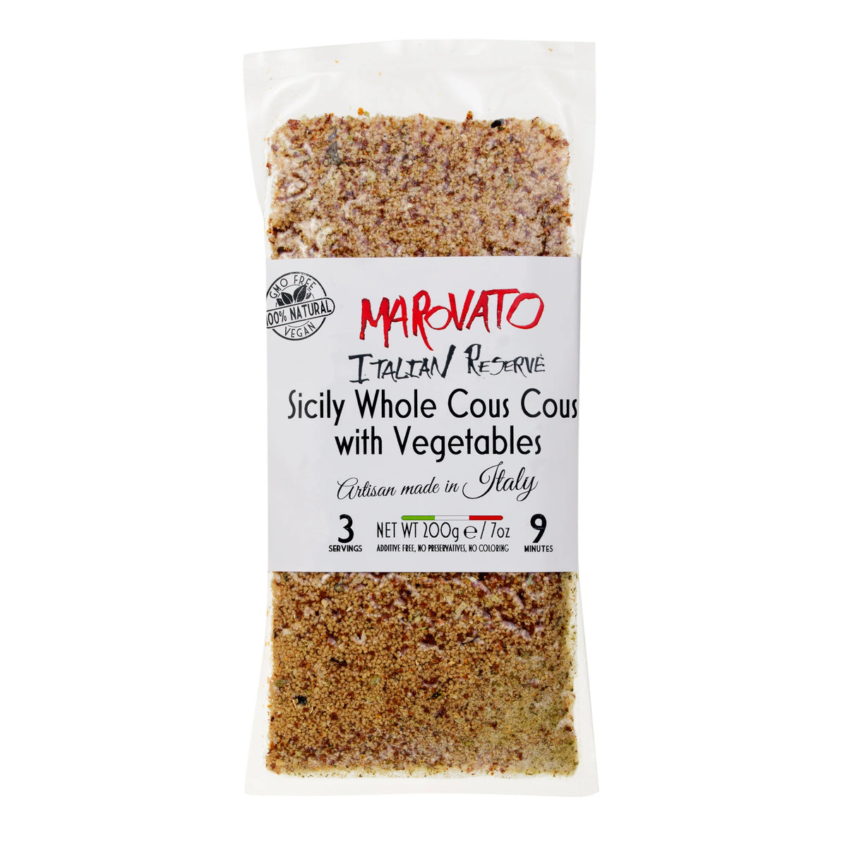 Marovato Sicily Cous Cous with Vegetables