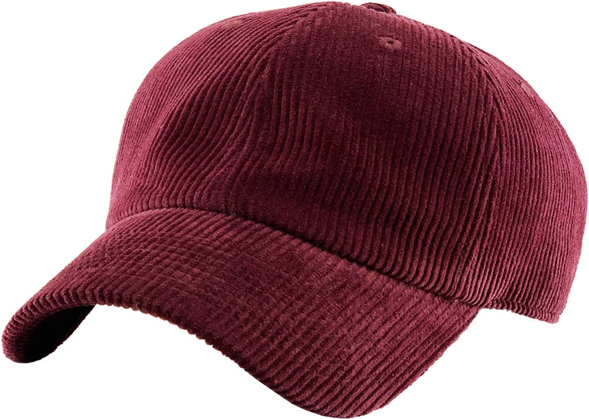 CORDUROY BASEBALL CAP