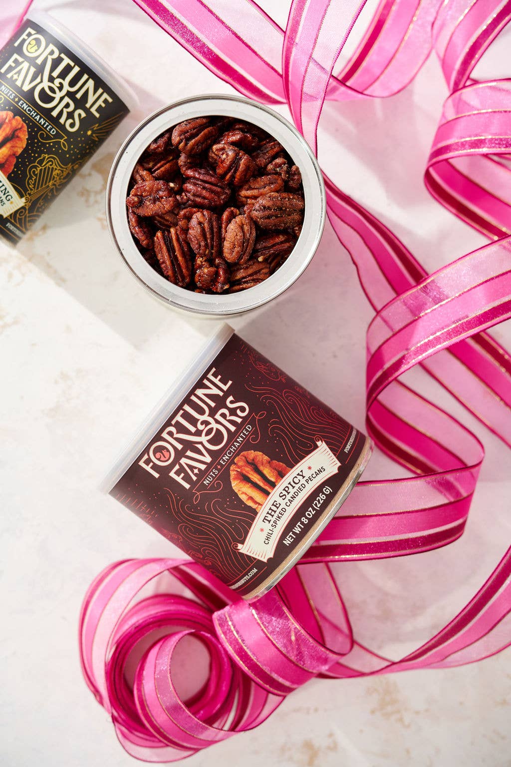 8oz Fortune Favors The Spicy Candied Pecans
