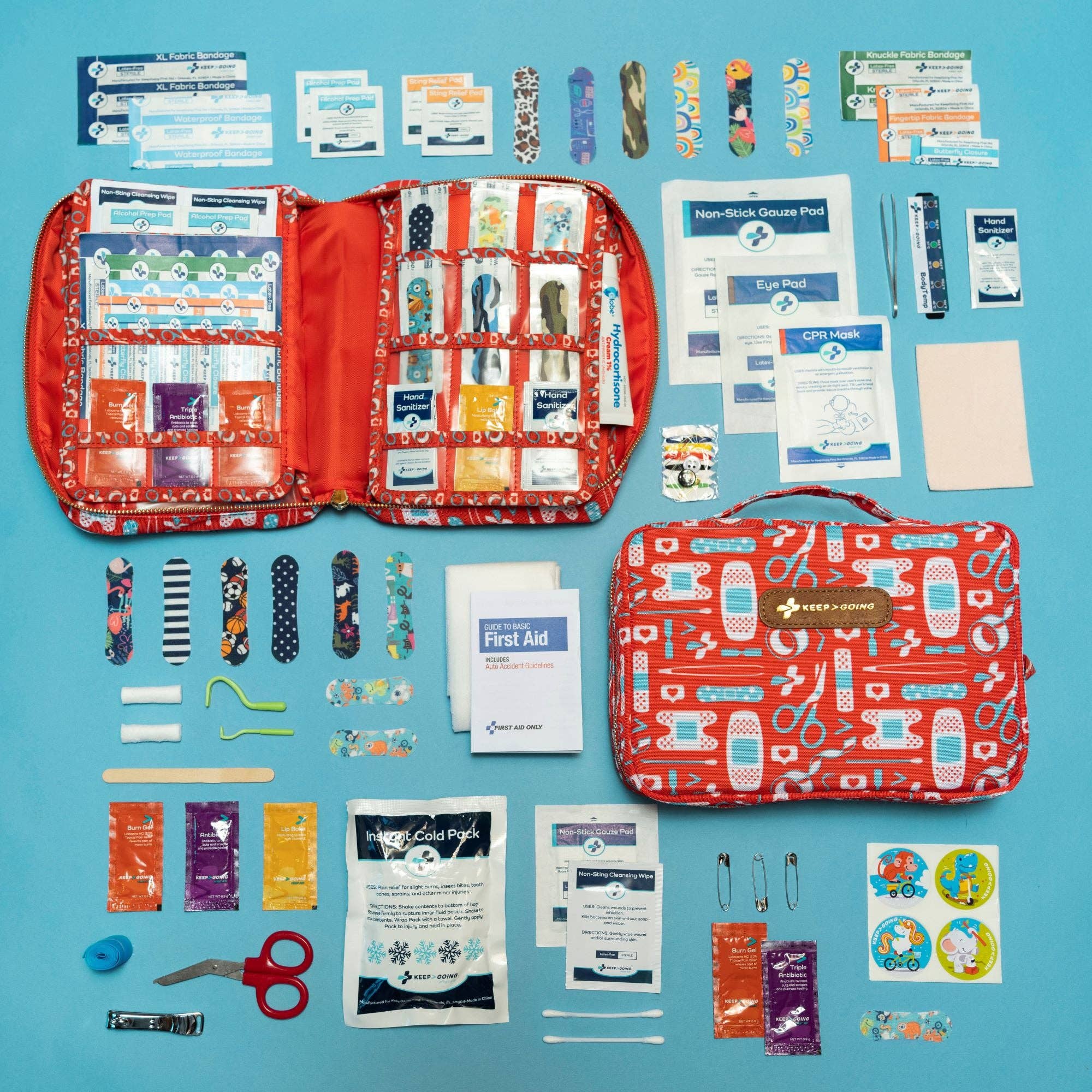 First Aid SuperKit (270 pcs) (Red)