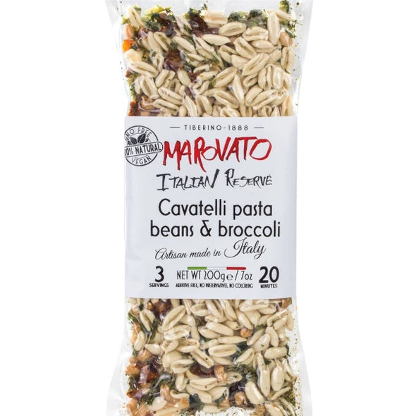 Marovato Cavatelli Pasta Beans and Broccoli