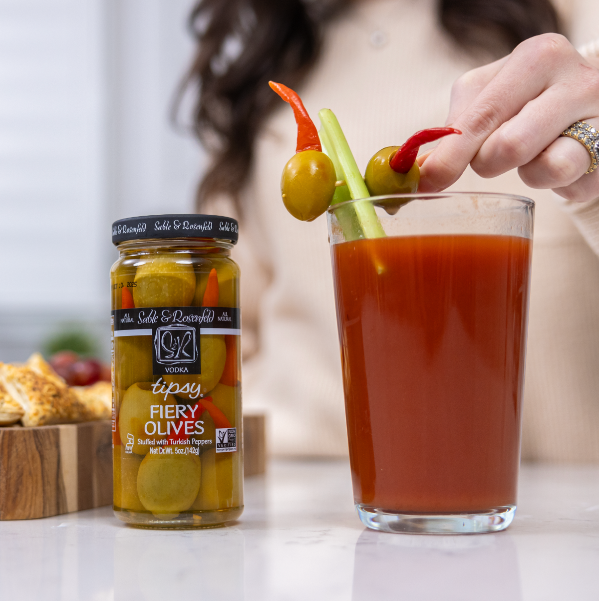 Sable & Rosenfeld Fiery Olives 5oz / 6
