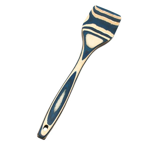 IB 12" Blue Pakka Wood Spatula