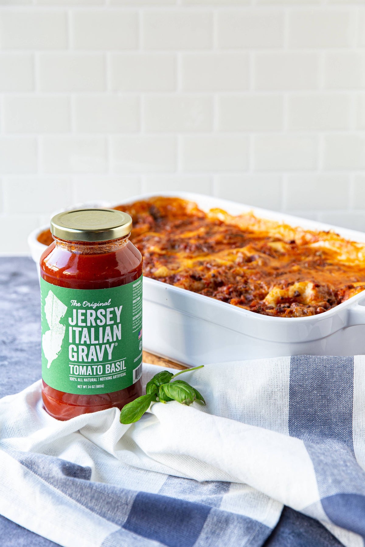 Jersey Italian Gravy Tomato Basil - 24 oz.