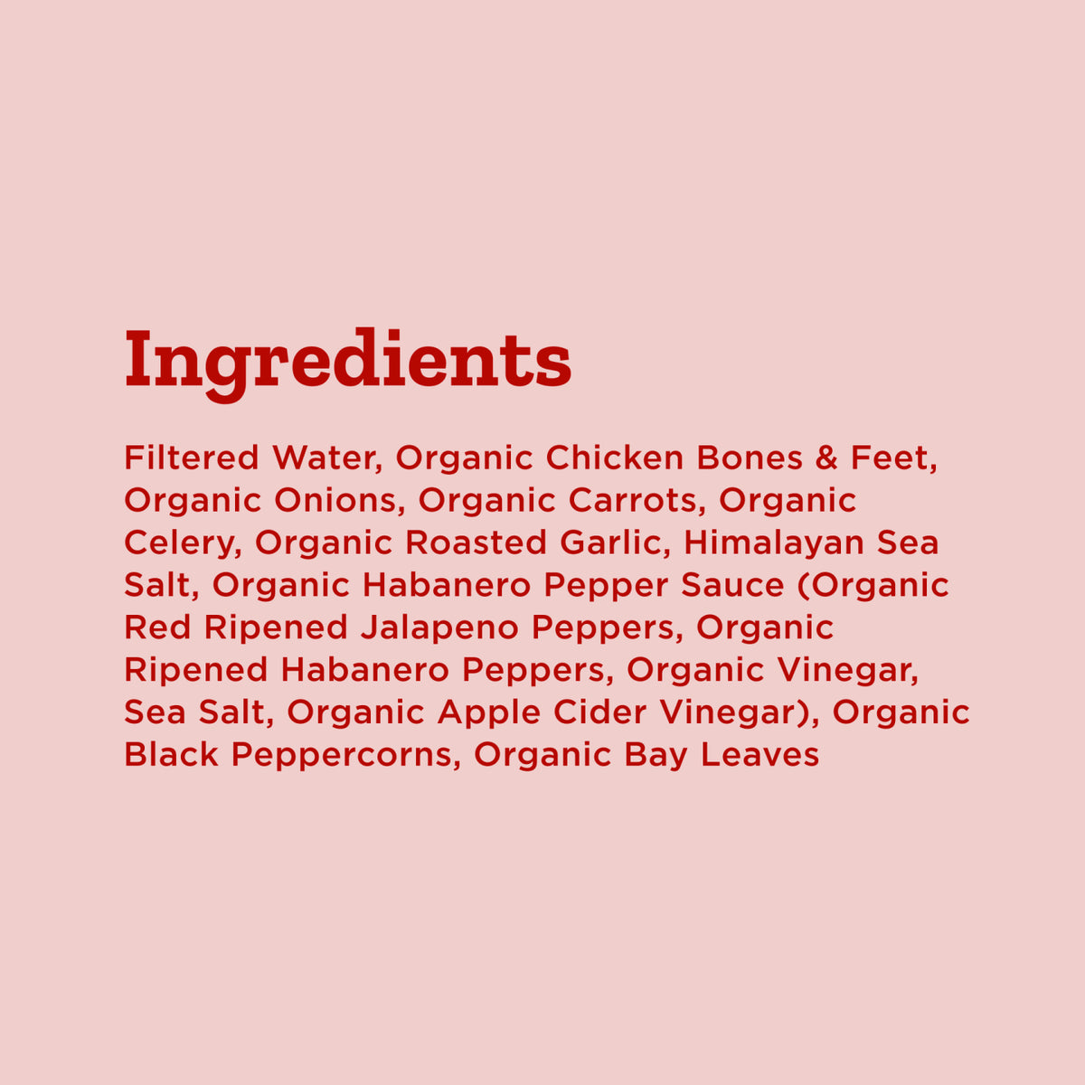 Organic Spicy Nonna Bone Broth